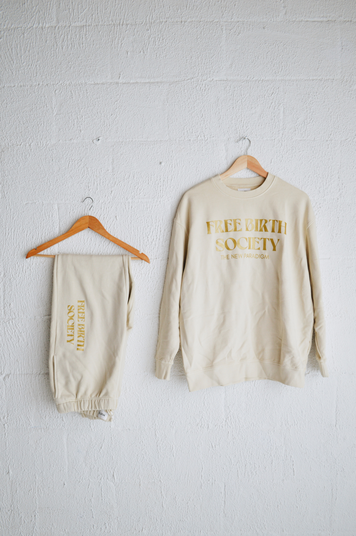 FREE BIRTH SOCIETY | Organic Fleece Crewneck