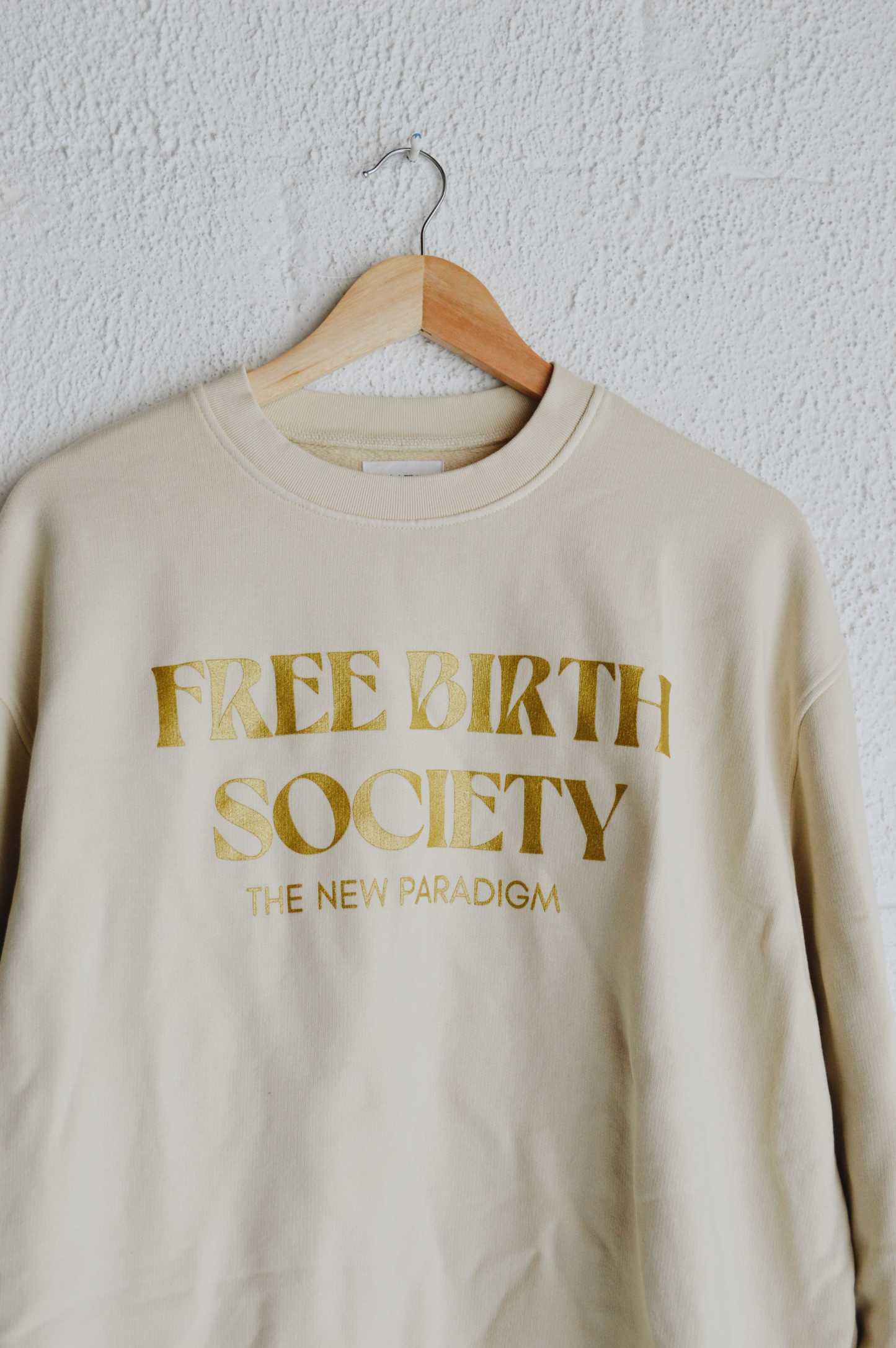 FREE BIRTH SOCIETY | Organic Fleece Crewneck